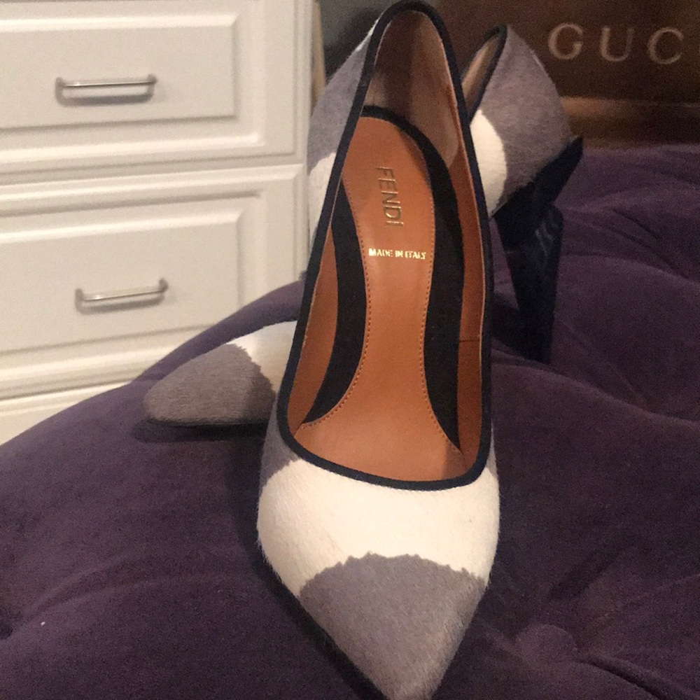 Fendi 4 inch heels